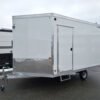 1 2024 Mission Trailers 101×12 Aluminum 2 Place Crossover 3.0 w/Side X Side Pkg, Rear Canopy
