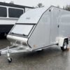 1 2024 Mission Trailers 60×12 Aluminum Single Place Crossover w/Galvanized Package, Rear Canopy