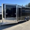 1 2024 Sno Pro 7.5×22 Aluminum 4-Place Drive In/Out w/Extra Height, Mats & Guides, Canopy