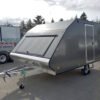 1 Mission Trailers 101×12 Aluminum 2-Place Crossover w/Mats & Guides, Rear Canopy