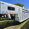 1 2006 C&C 4 Horse Gooseneck Trailer