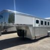 2020 Bloomer 4 Horse Stock Combo Trainer Tack Horse Trailer