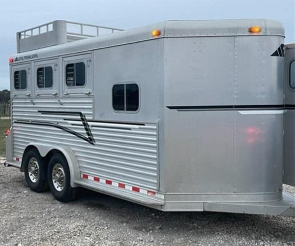 1999 Elite Custom 3 Horse Trailer
