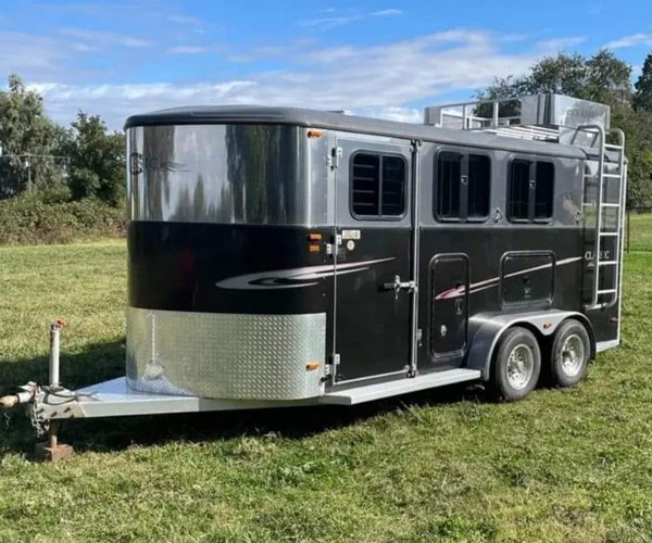 2005 classic aluminum 3 Horse monarch 16 foot