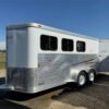 1 2008 Exiss Sport ES 30B 3 horse slant horse trailer