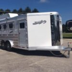 2018 Platinum Coach 3 Horse Bumper Pull