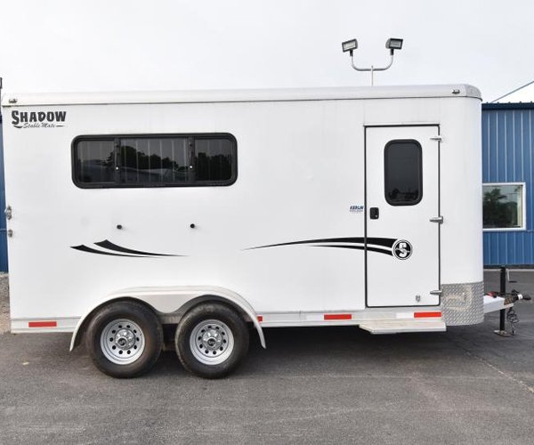 2021 Shadow Trailers Stablemate 3 Horse Trailer
