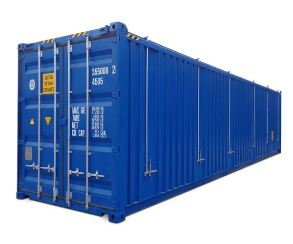 1 40ft High Cube Shipping Containers