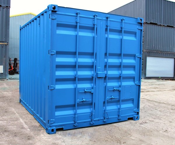 1 10ft New Shipping Container Blue