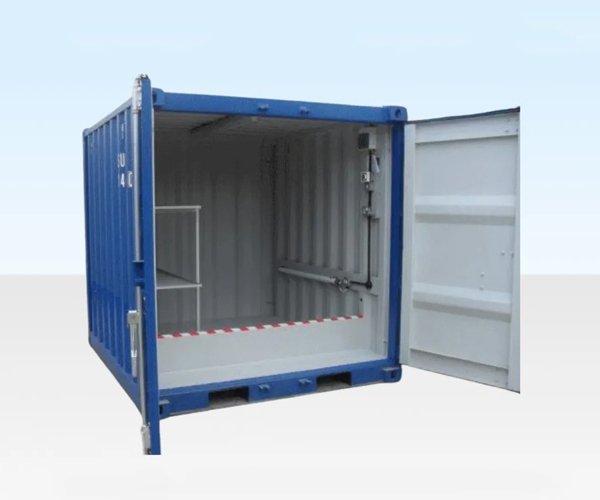 1 8Ft X 8Ft Raised Bunded Store