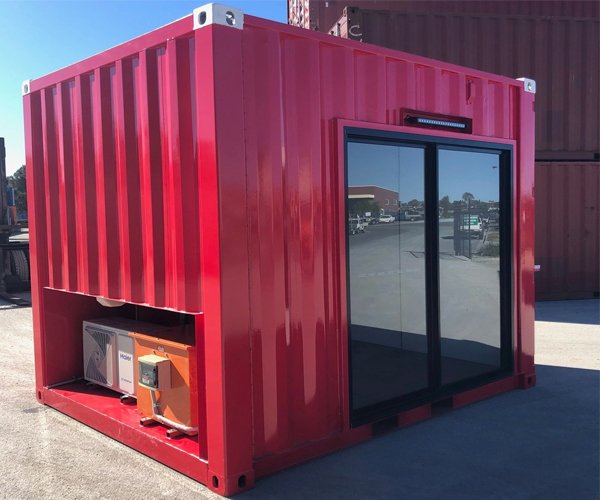 1 New 10ft HC operator station container