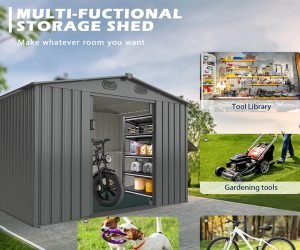 1 Metal Storage Shed 13×20