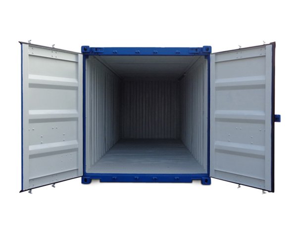 2 20ft Shipping Containers Hard Top