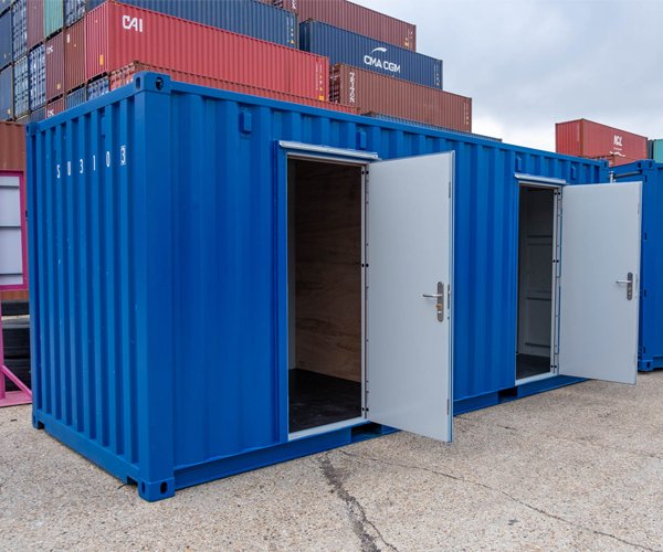 2 20ft 2 Doors Shipping Containers