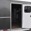 2 2018 Adam 7304GN 3 Horse Trailer