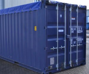 2 20′ Open Top Container