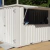 2 Container Pop Up 3×2 Meters White Ral 9016