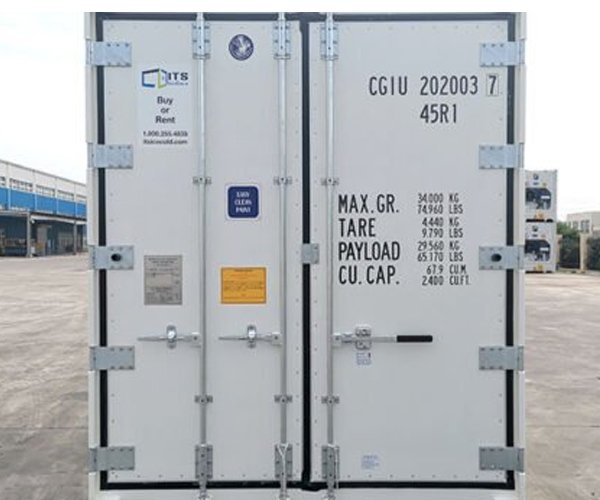 2 45ft Reefer Refrigerated Container