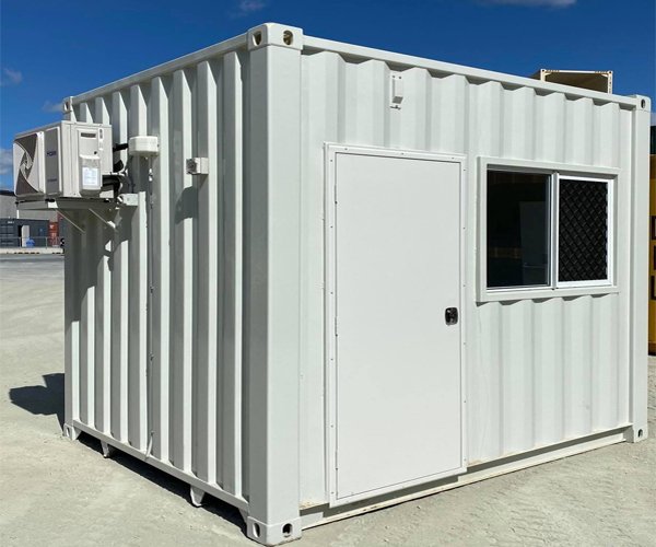 2 10 ft Office Container with AC