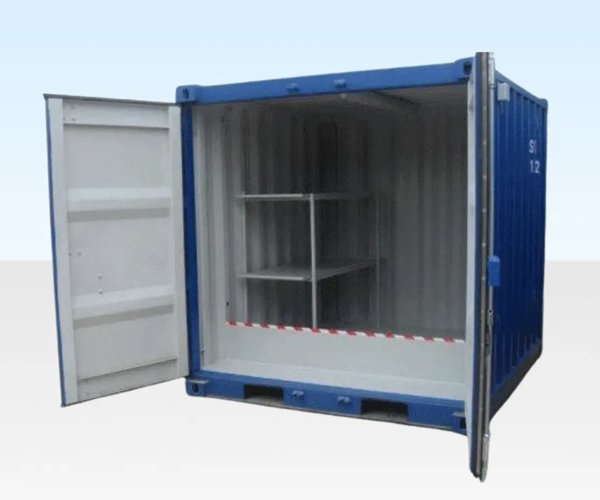 2 8Ft X 8Ft Raised Bunded Store