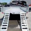 2 2025 Mission Trailers 7×16 14K Aluminum Hydraulic Dump w/Ramps, HD D-Rings, Barn Doors, Tarp Kit