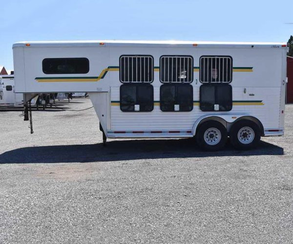 3 2006 Adam 7302 3 Horse Trailer
