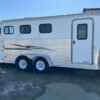 3 2008 Exiss Sport ES 30B 3 horse slant horse trailer