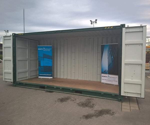 3 20′ Hc Open Side, Side Opening Container