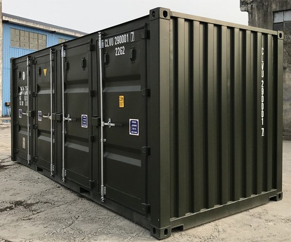 3 Storage Container 20 Ft 4 Doors