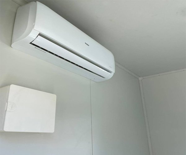 3 10 ft Office Container with AC