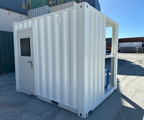 3 10′ High Cube Container