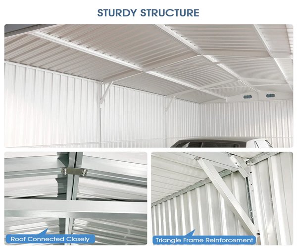 Metal Storage Shed 13×20