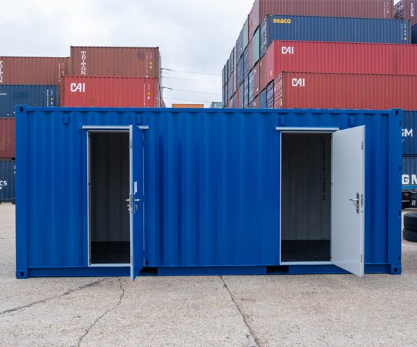 3 20ft 2 Doors Shipping Containers
