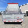3 2024 N&N Trailers 7×14 14K Galvanized Hydraulic Dump w/Ramps, 2-Way Spreader Gate, Tarp Kit