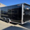 3 2024 Sno Pro 7.5×22 Aluminum 4-Place Drive In/Out w/Extra Height, Mats & Guides, Canopy