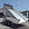 3 2025 Mission Trailers 7×16 14K Aluminum Hydraulic Dump w/Ramps, HD D-Rings, Barn Doors, Tarp Kit