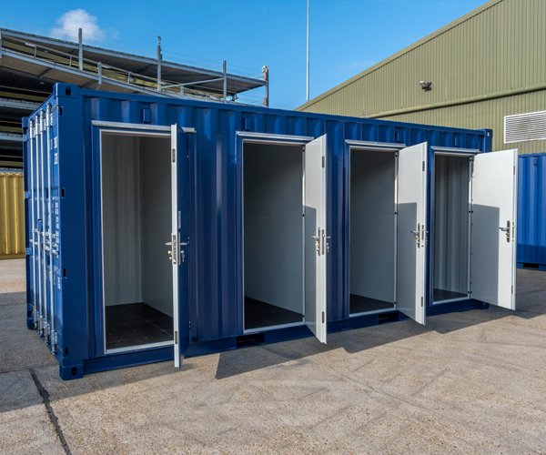 4 20ft 4 Doors Container
