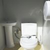 Portable Toilet With 110V Sink