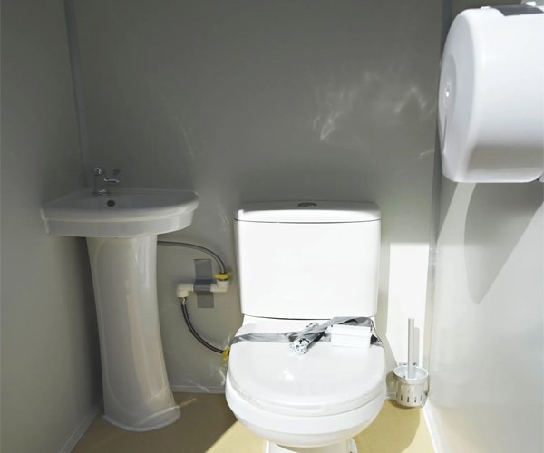 Portable Toilet With 110V Sink