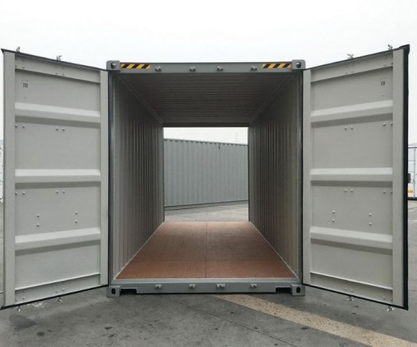 4 Double Door Shipping Containers 20ft