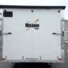 4 2024 Mission Trailers 101×12 Aluminum 2 Place Crossover 3.0 w/Side X Side Pkg, Rear Canopy