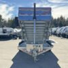 4 2024 N&N Trailers 7×14 14K Galvanized Hydraulic Dump w/Ramps, 2-Way Spreader Gate, Tarp Kit