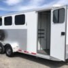 4 2010 Merhow 3 Horse Slant Load Bumper Pull