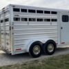 4 2013 model Cimarron 3 Horse Bumper Pull