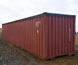 5 40′ Open Top Container
