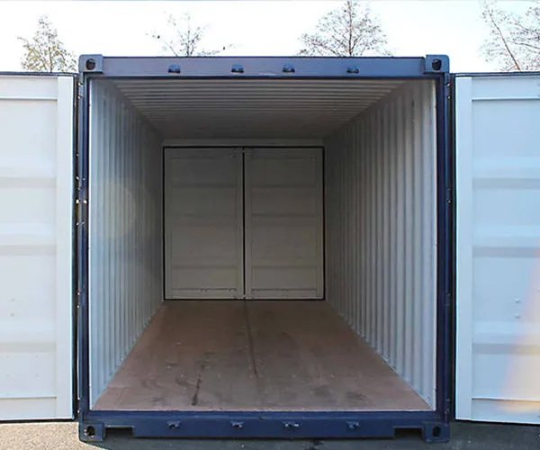 5 20’GP Double Doors Shipping Container