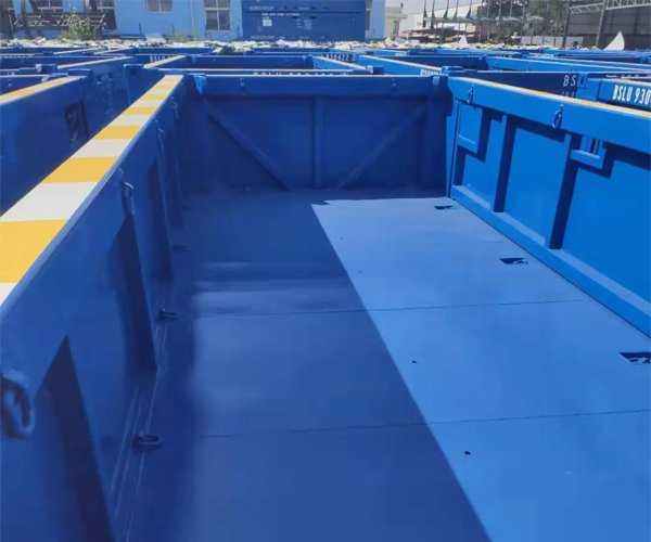 6 20ft Half-height Offshore Open Top Container