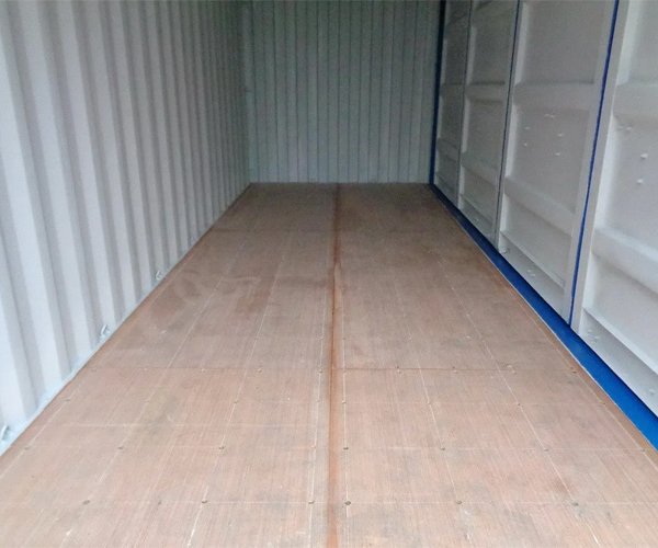 6 20′ Hc Open Side, Side Opening Container